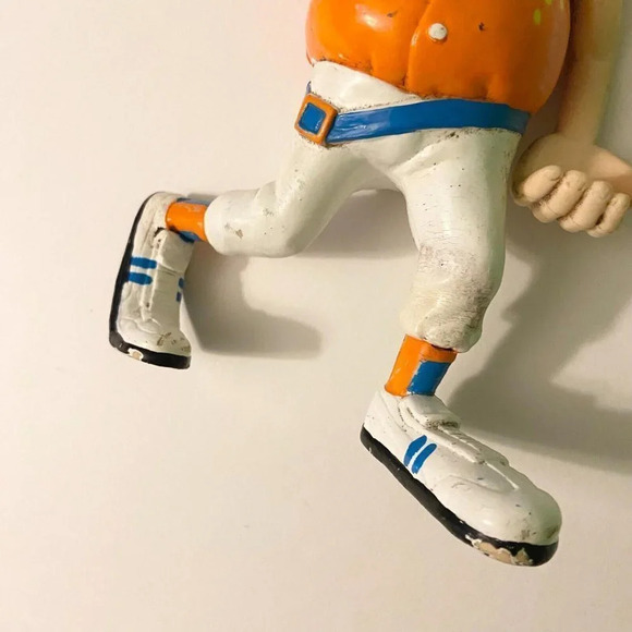 Vintage 1986 Sports Freaks Fast Furter Figure 8 Inch Tall Baseball Toy - Picture 3 of 11